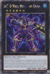 D/D/D Wave High King Caesar - RA04-EN290 - (Platinum Secret Rare) - 1st Edition
